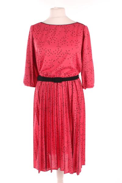 Vintage Kleid mit Plisseerock