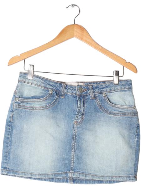 Vintage Jeans-Minirock