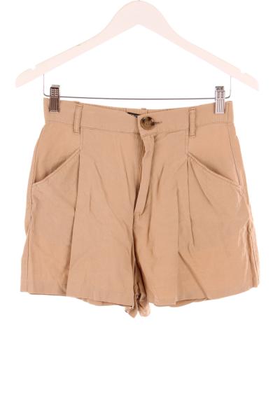 Bundfalten-Shorts