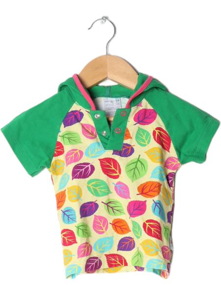 Baby T-Shirt mit Kapuze