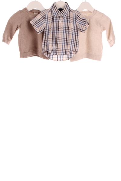 Baby 2er-Pack Sweater und Hemd